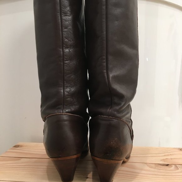*SOLD on Ebay*Super Rare MINT Tall Vintage Frye Western boots 8 1/2 (Will fit 8) - Picture 5 of 8